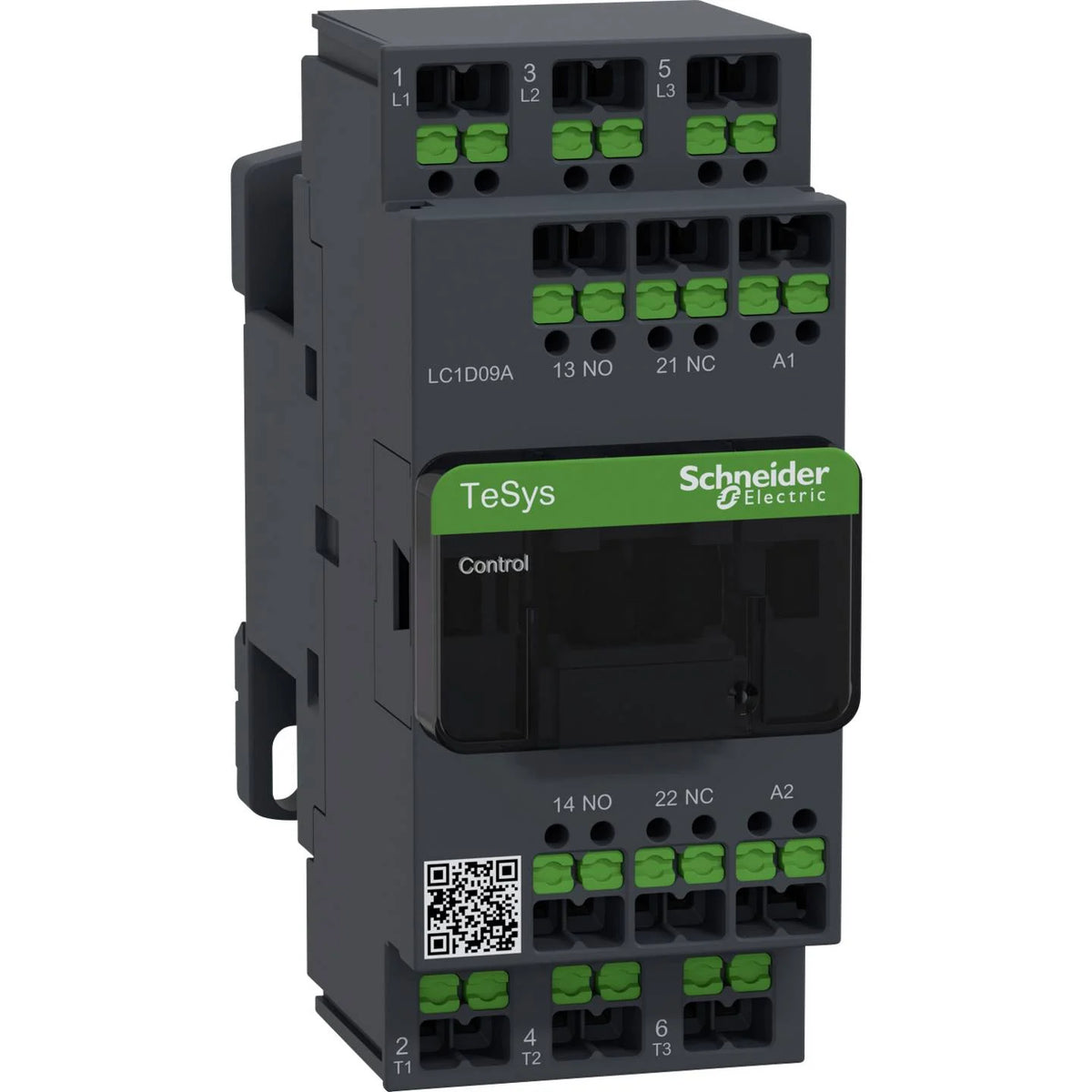 Schneider Electric LC1D09M7 Motorschütz, 3-polig, 9A, 220V AC, 3NO, Leistungsschütz